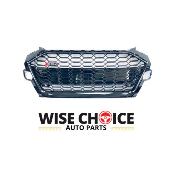 Audi RS4 Honeycomb Front Grille for B9.5 A4/S4 (2020-2022)