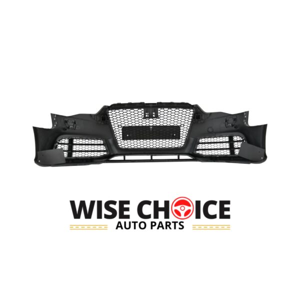 Audi RS5 Style Front Bumper for B8.5 A5/S5 Models, primed and ready for painting