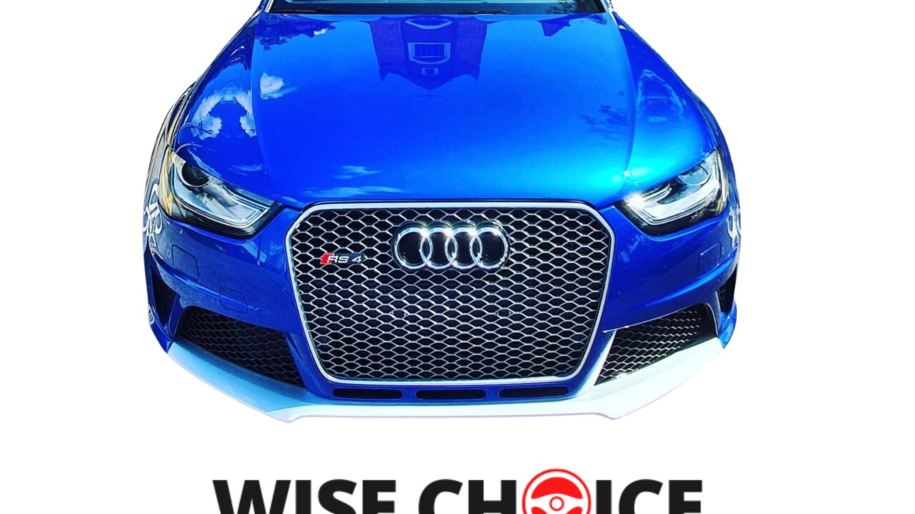 Audi RS4 Honeycomb Front Grille for B8.5 A4/S4 models (2013-2016)