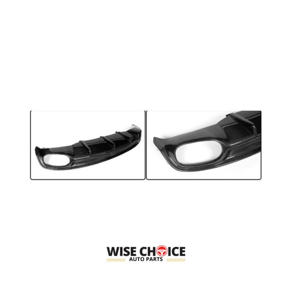 Audi A7 S-Line Carbon Fiber Rear Diffuser for 2009-2015 Models