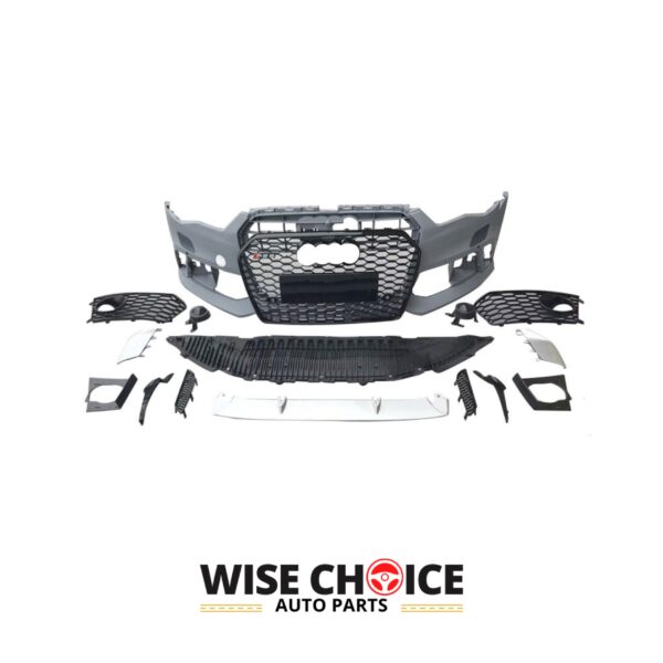 Audi RS6 Style Front Bumper Upgrade for C7.5 A6/S6 (2016-2018)