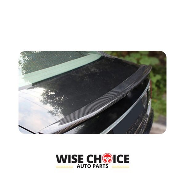 2005-2011 C6 Audi A6 Sedan with Carbon Fiber Rear Spoiler