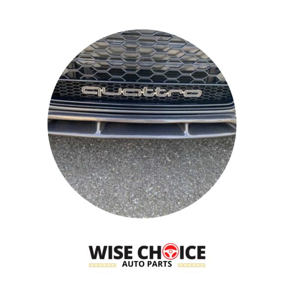 2016-2018 Audi A6 S-Line/S6 Carbon Fiber Front Lip - High-Quality Upgrade by Wisechoice Autoparts