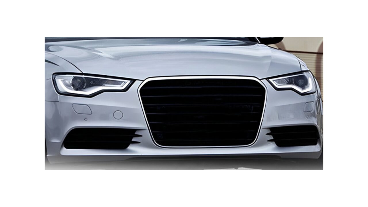 Audi Honeycomb Black Side Fog Light Mesh Grilles for 2012-2015 C7 A6/S6