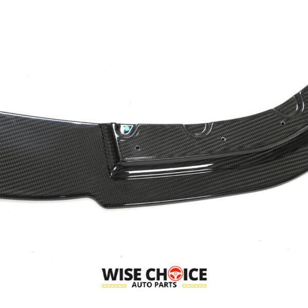 BMW M8 F91 F92 F93 Models with DRY Carbon Fiber Front Lip Upgrade