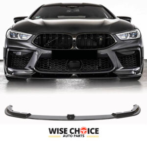 BMW M8 F91 F92 F93 Models with DRY Carbon Fiber Front Lip Upgrade
