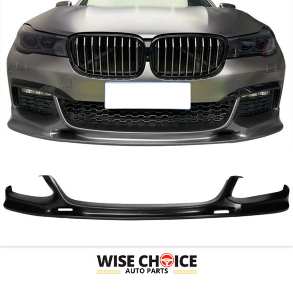 2016-2019 BMW 7 Series with M-Sport Carbon Fiber Front Bumper Lip