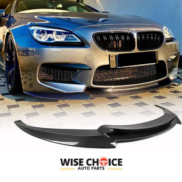 BMW M6 Carbon Fiber Front Lip installed on a F06 F12 F13 model