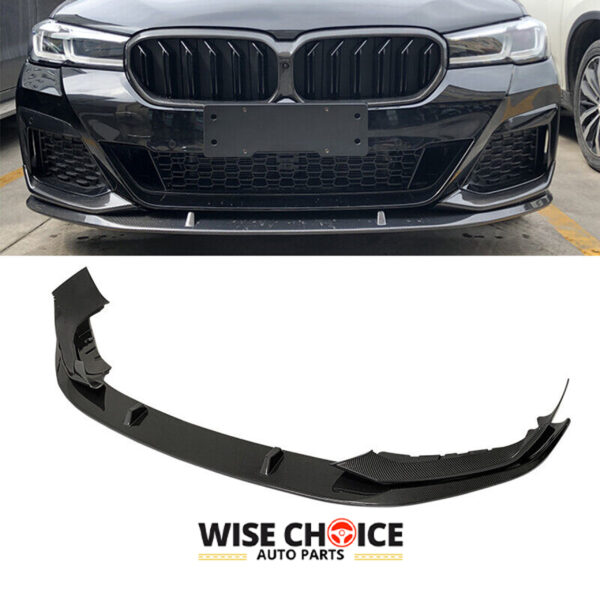 2019-2022 BMW 8 Series M-Sport model upgraded with our premium Carbon Fiber Front Bumper Lip