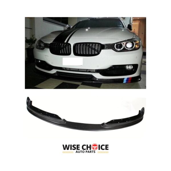 BMW 3 Series with installed F30 Carbon Fiber Front Lip