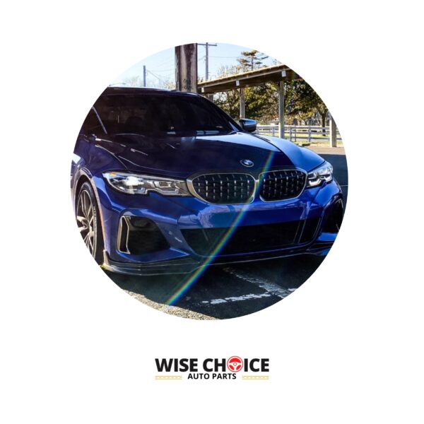 2019-2022 G20 BMW 3 Series M-Sport Carbon Fiber Front Lip installed