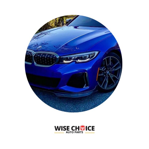 2019-2022 G20 BMW 3 Series M-Sport Carbon Fiber Front Lip installed