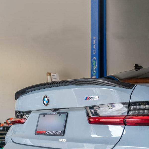 G20 BMW 3 Series & G80 M3 featuring a high-quality Carbon Fiber Trunk Spoiler