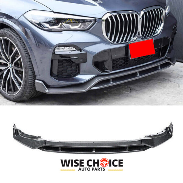 2019-2022 BMW X5 M-Sport model featuring Carbon Fiber Front Lip