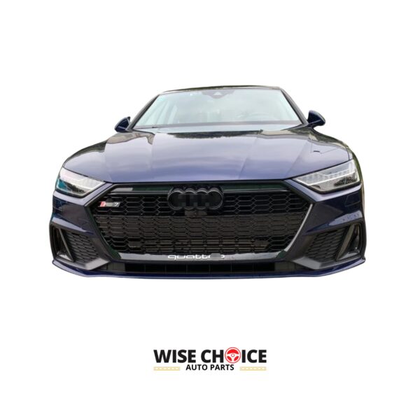 RS7 Style Honeycomb Front Grille fitted on a 2021 Audi C8 A7/S7