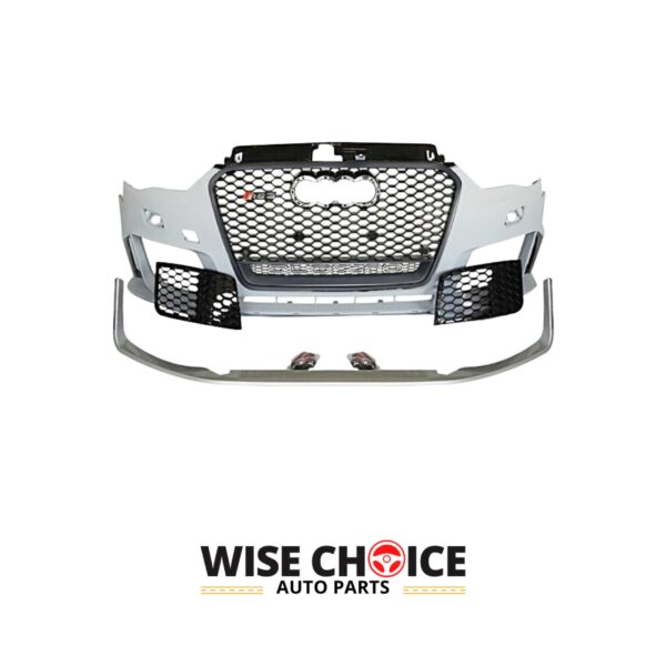 Audi RS3 Quattro Bumper, the perfect front bumper upgrade for 2013-2016 8V Audi A3/S3 models