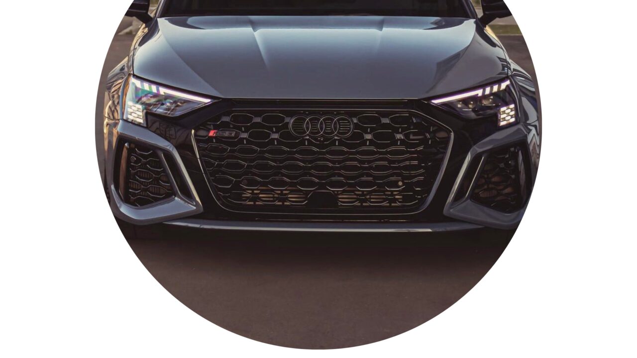 Audi RS3 Honeycomb Front Grille 2017-2020 8V.5 A3/S3