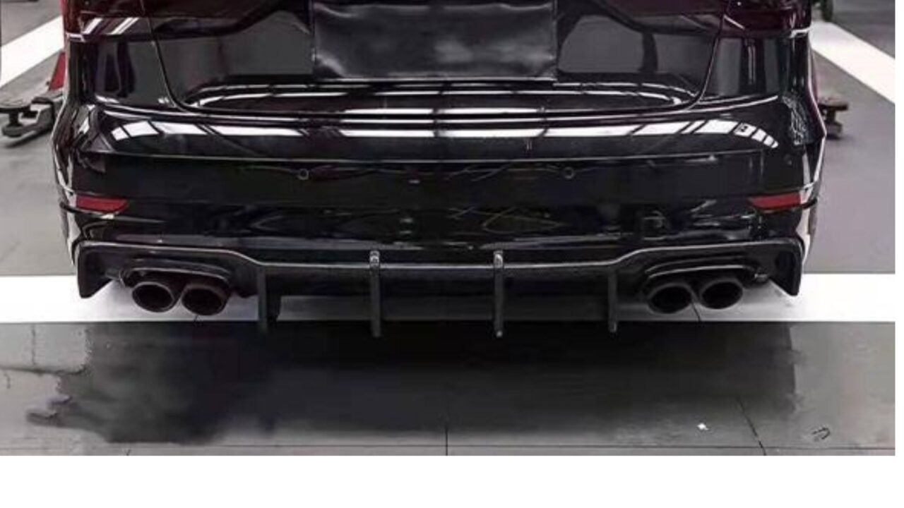 Audi Carbon Fiber Rear Diffuser - Product Image