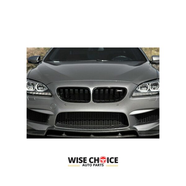 2013-2017 BMW 6 Series F6 F12 F13 Carbon Fiber Front Bumper Mesh Kidney Grilles