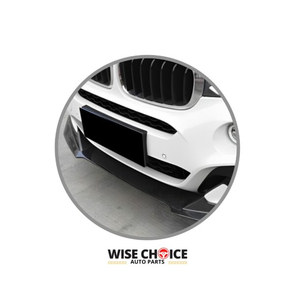 015-2019 F16 BMW X6 M-Sport adorned with a high-quality dry Carbon Fiber Front Lip