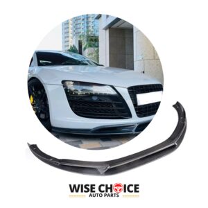 Premium Carbon Fiber Front Lip for Audi R8 V8/V10 GT Spyder/Coupe/Convertible - Wisechoice Autoparts