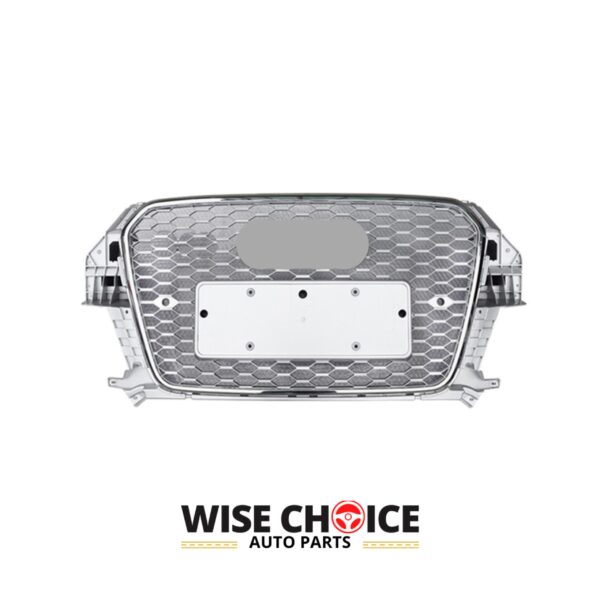 Audi RSQ3 Honeycomb Grille 2013-2015 8U Q3 – Premium Quality ABS Material, Easy Installation, and Sleek Black Finish