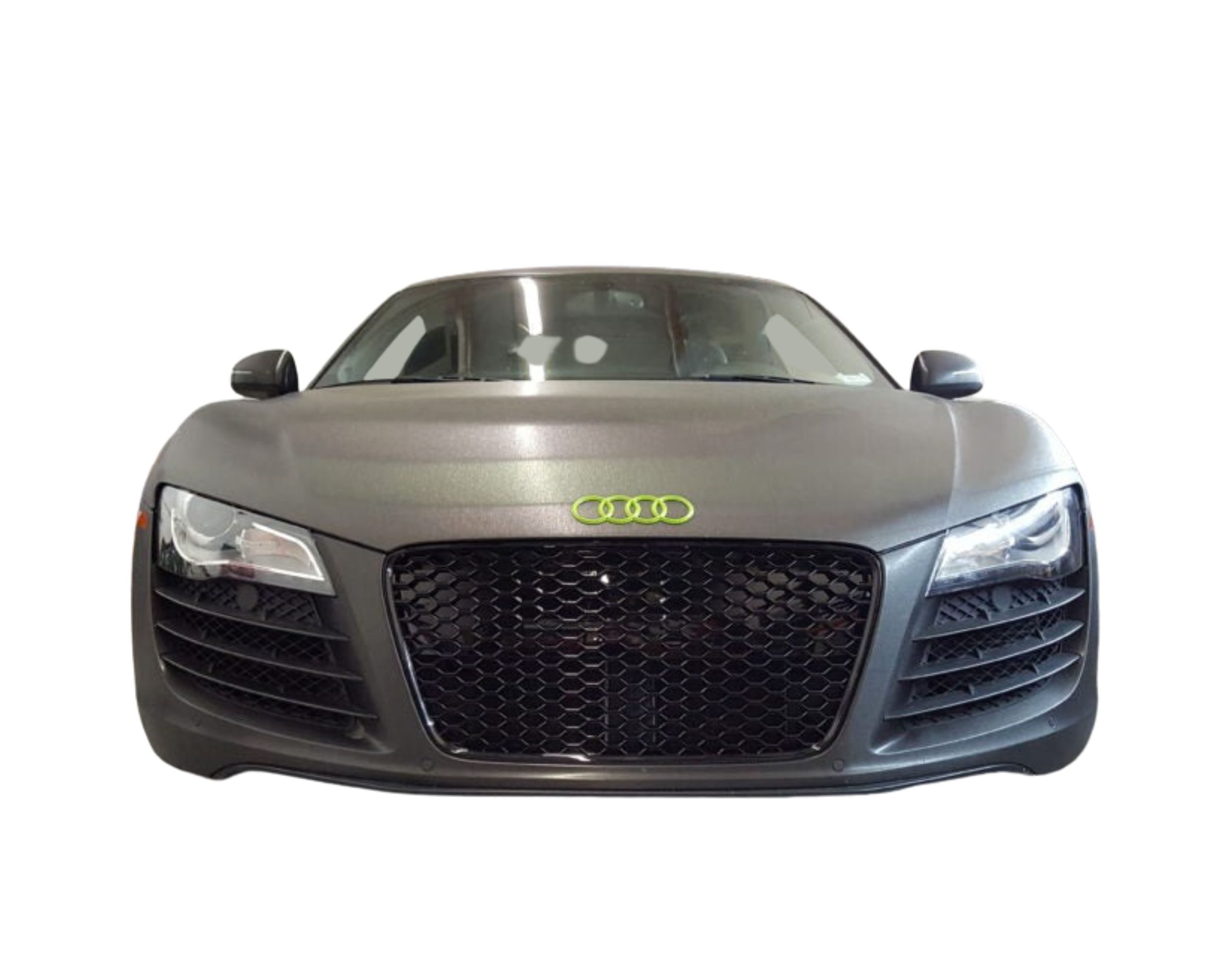 Black Honeycomb Front Grille GEN 1 on Audi R8 (2007-2014 model)