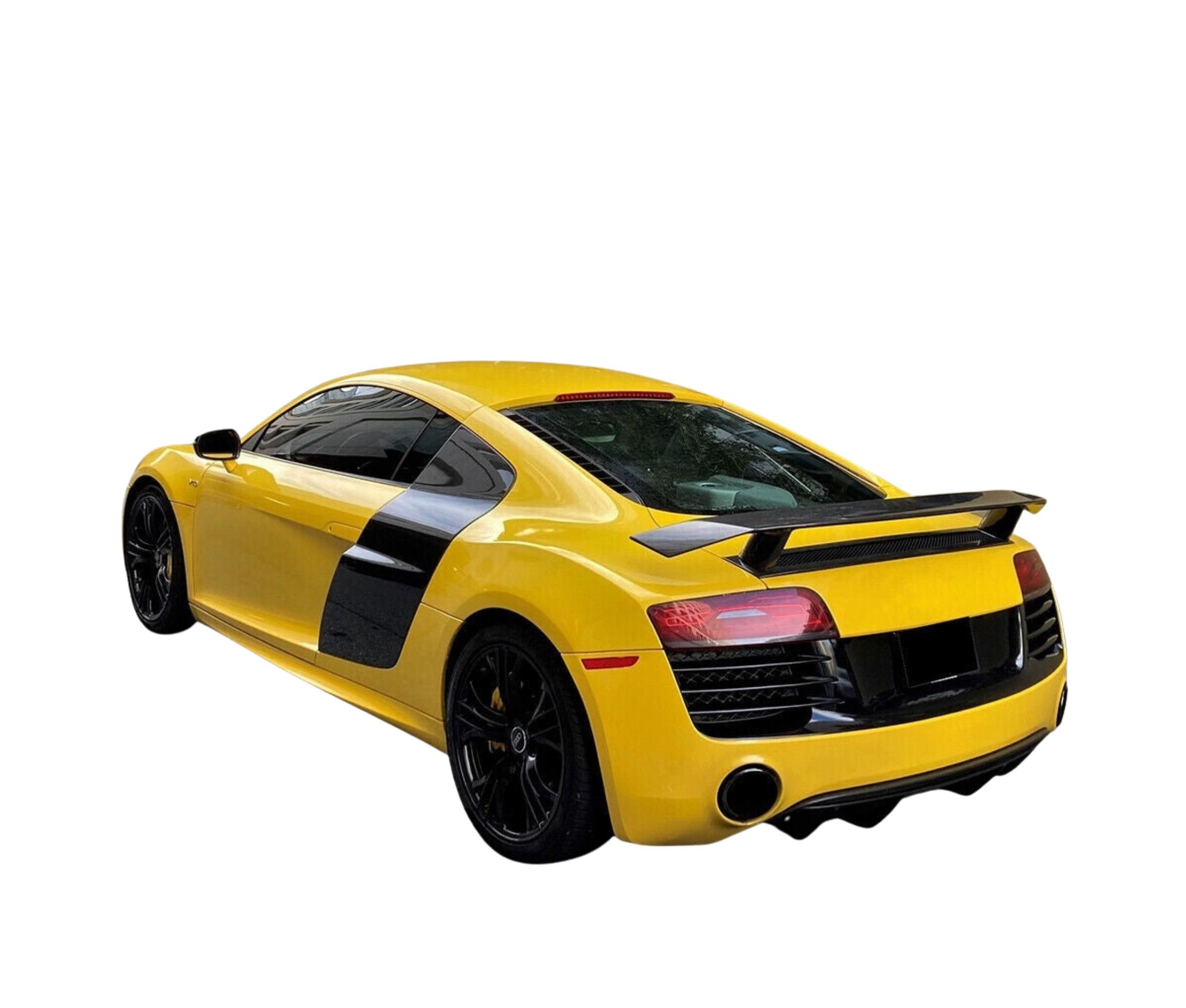 2006-2015 Audi R8 V8/V10 GT Coupe/Spyder/Convertible with Carbon Fiber Rear Spoiler installed