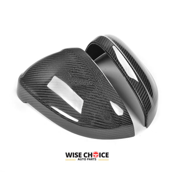 Carbon Fiber Mirror Covers for Audi A4/S4/A5/S5/RS5 - Enhance Your Audi's Style