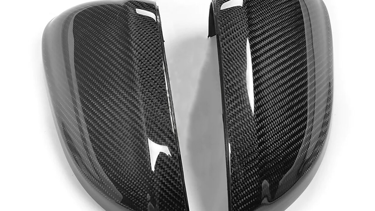Carbon Fiber Mirror Covers for Audi A4/S4/A5/S5/RS5 - Enhance Your Audi's Style