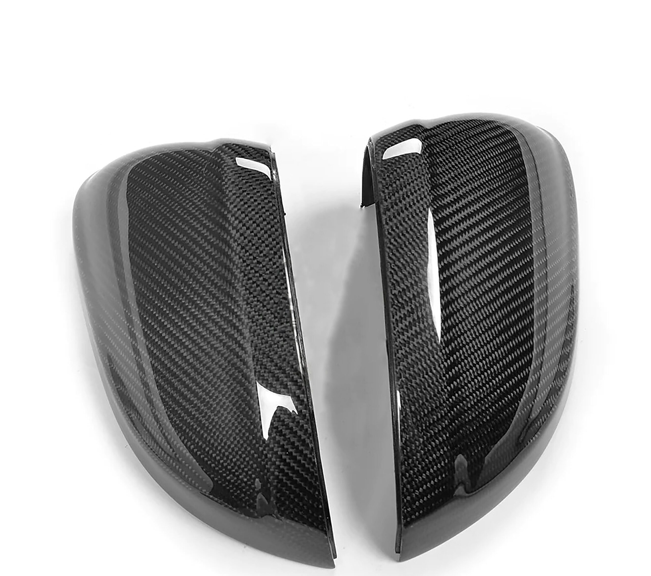 Carbon Fiber Mirror Covers for Audi A4/S4/A5/S5/RS5 - Enhance Your Audi's Style