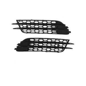 Audi Honeycomb Black Side Fog Light Mesh Grilles | C7 A6/S6 (2012-2015)