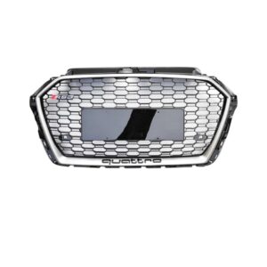 Audi RS3 Honeycomb Front Grille With Lower Mesh | 2017-2020 8V.5 A3/S3 Upgrade