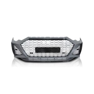 Audi RS6 Style Front Bumper | High-Quality Upgrade for 2019-2021 C8 A6/S6