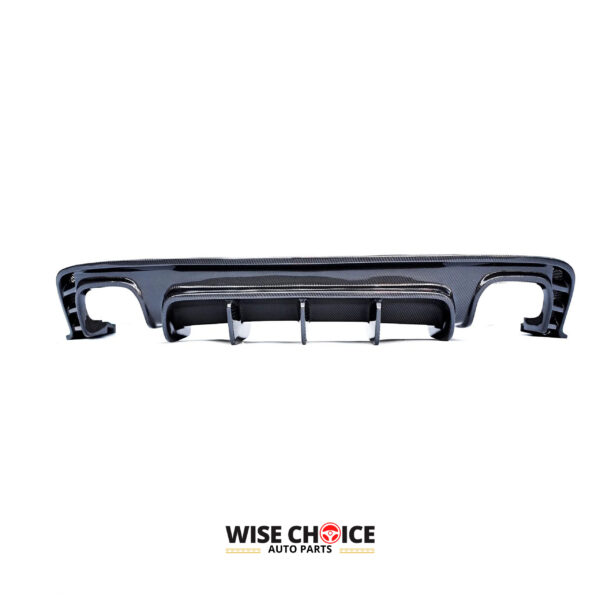 B9 Audi A5 S-Line/S5 Carbon Fiber Rear Diffuser - Front View