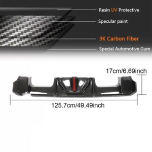 BMW 4 Series Carbon Fiber Rear Diffuser - G82 G83 M4 2021-2022 Upgrade