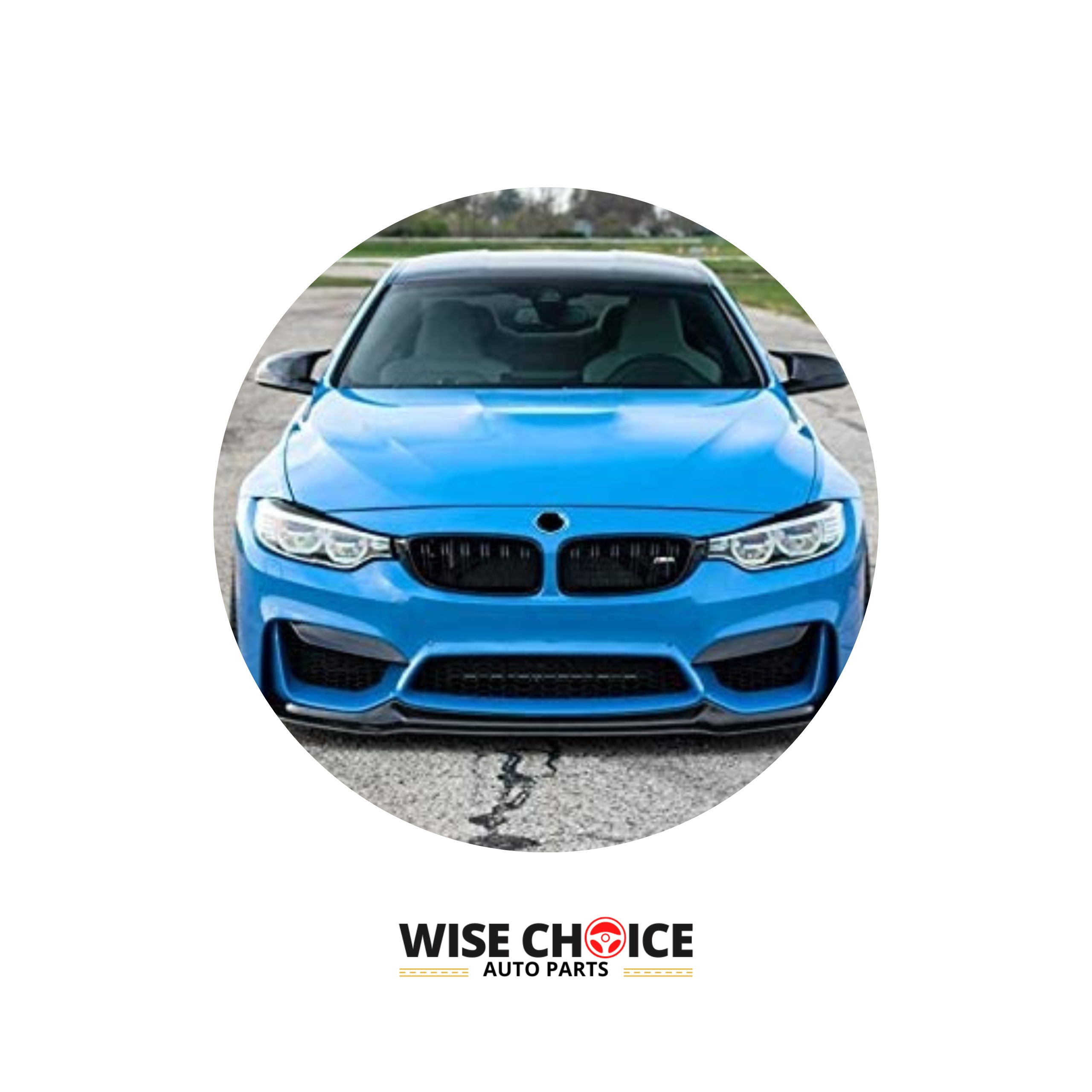 BMW M3 M4 (2015-2019) adorned with Real Dry Carbon Fiber Mirror Cover