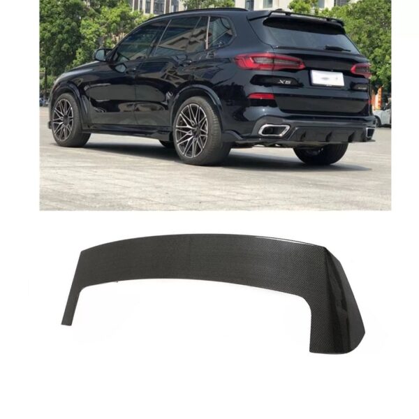 BMW X5 Carbon Spoiler - G05 2019-2022 Dry Carbon Fiber Rear Window Roof Spoiler