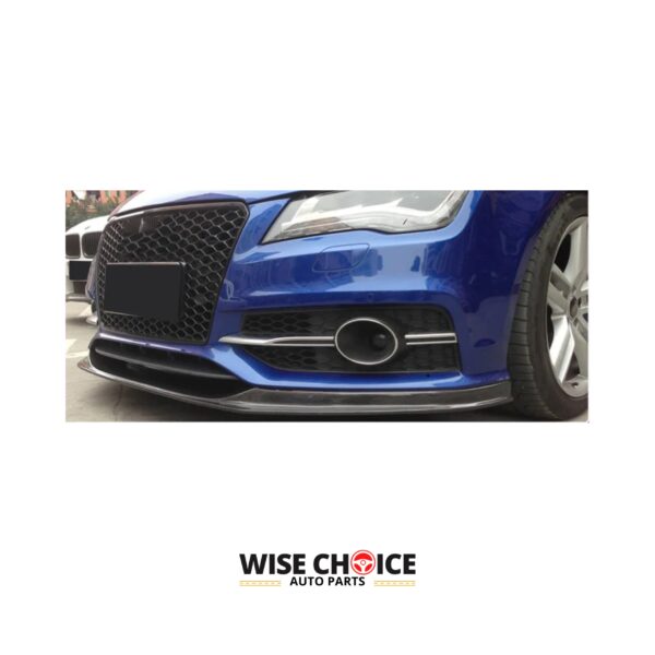 Carbon Fiber Front Lip Sedan for 2009-2015 C7 Audi A7 S-Line/S7