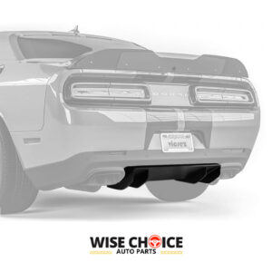 2015-2023 Facelift Dodge Challenger 3rd Gen Carbon Fiber Rear Diffuser