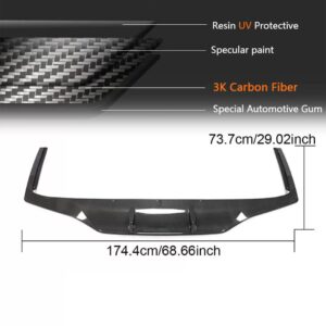 G11 M-Sport Carbon Fiber Lip for 2021-2022 BMW 7 Series - Superior Performance & Style