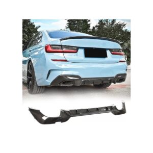 G20 M-Sport Carbon Diffuser- High-Quality BMW 3 Series Accessory (2019-2022)