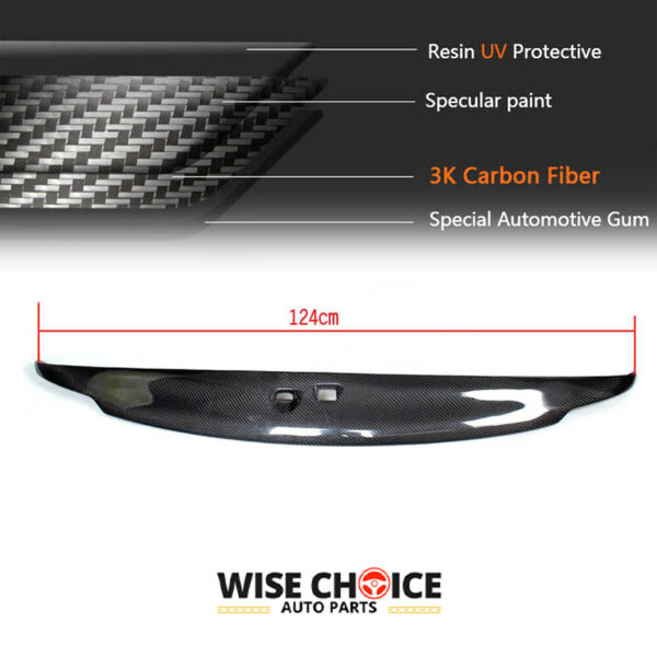 2010-2013 Infiniti G25 G35 G37 Carbon Fiber Rear Spoiler