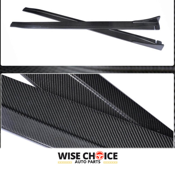 2010-2013 V36 Infiniti G37 Sedan sporting Carbon Fiber Side Skirts