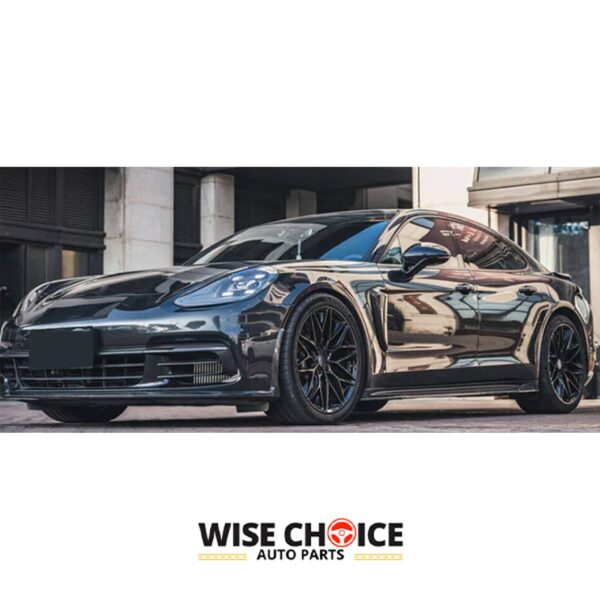 2017-2023 Porsche Panamera 971 Model with Carbon Fiber Front Lip Upgrade