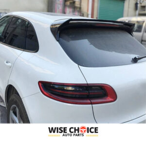 2015-2023 Porsche Macan sporting a sleek, durable carbon fiber roof spoiler
