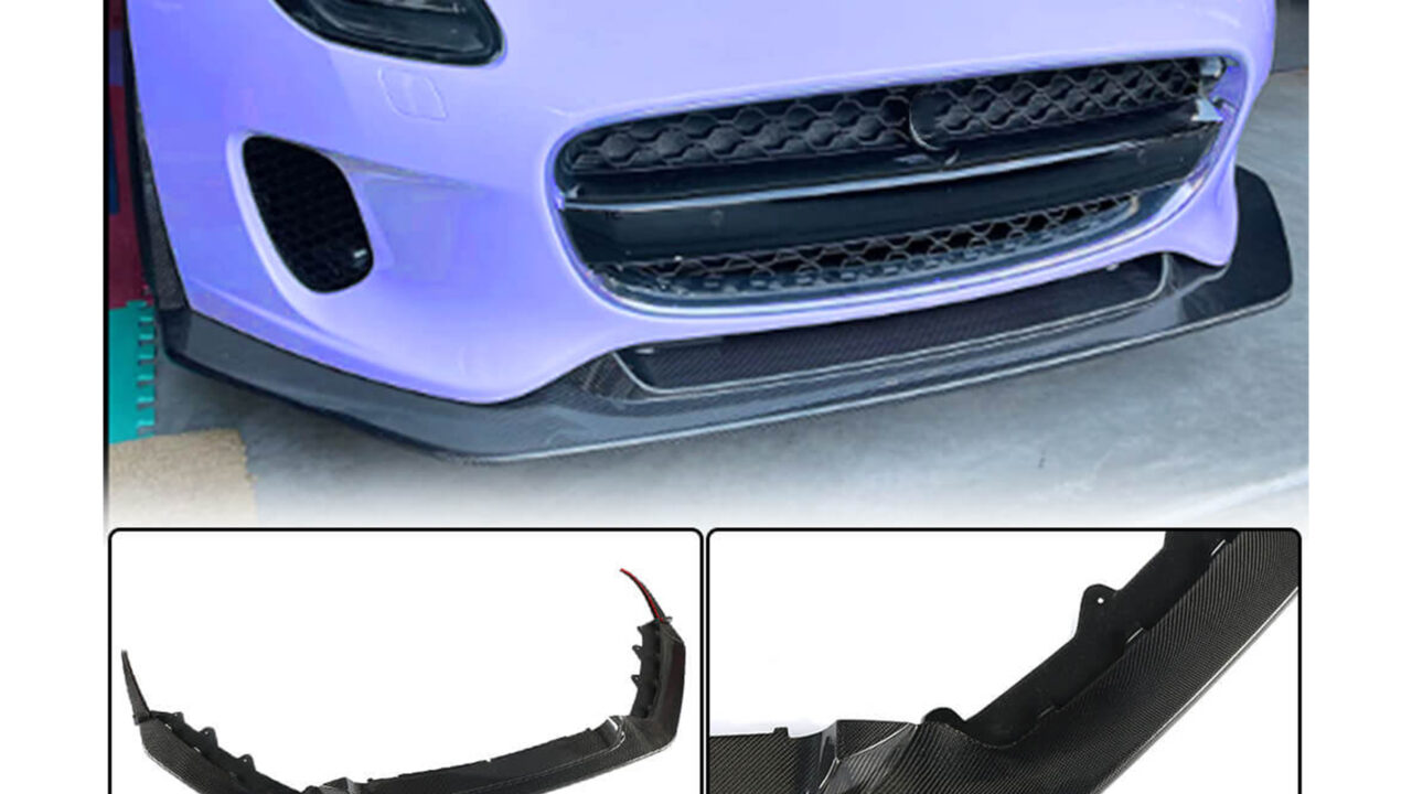2018-2020 Jaguar F-Type Carbon Fiber Front Lip