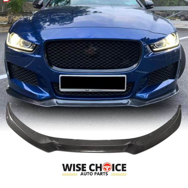 2017-2019 X760 Jaguar XE Sedan with installed Carbon Fiber Front Lip