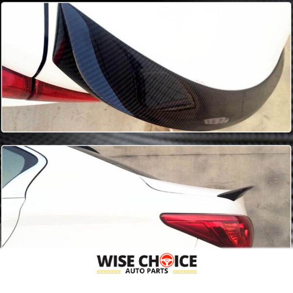 Infiniti Q50 Carbon Fiber Rear Spoiler