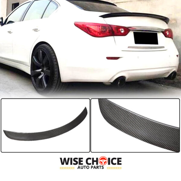 Infiniti Q50 Carbon Fiber Rear Spoiler